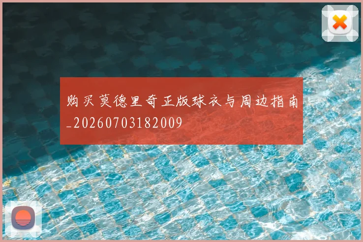 购买莫德里奇正版球衣与周边指南_20260703182009